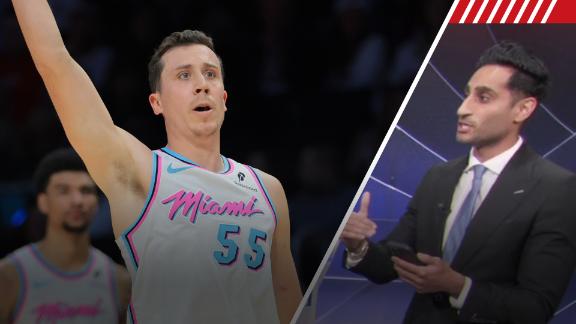 Shams Charania joins "SportsCenter" to break down Duncan Robinson's three-year, $48 million sign-and-trade deal to the Pistons.