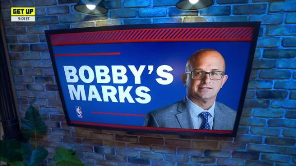 On Get Up, Bobby Marks, Brian Windhorst, Damien Woody and Tim Bontemps join Dan Graziano to discuss the latest storylines in the NBA.