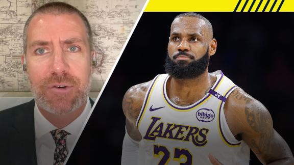 Tim MacMahon says in order for the Mavs to acquire LeBron James, they would have to "completely gut their rotation."