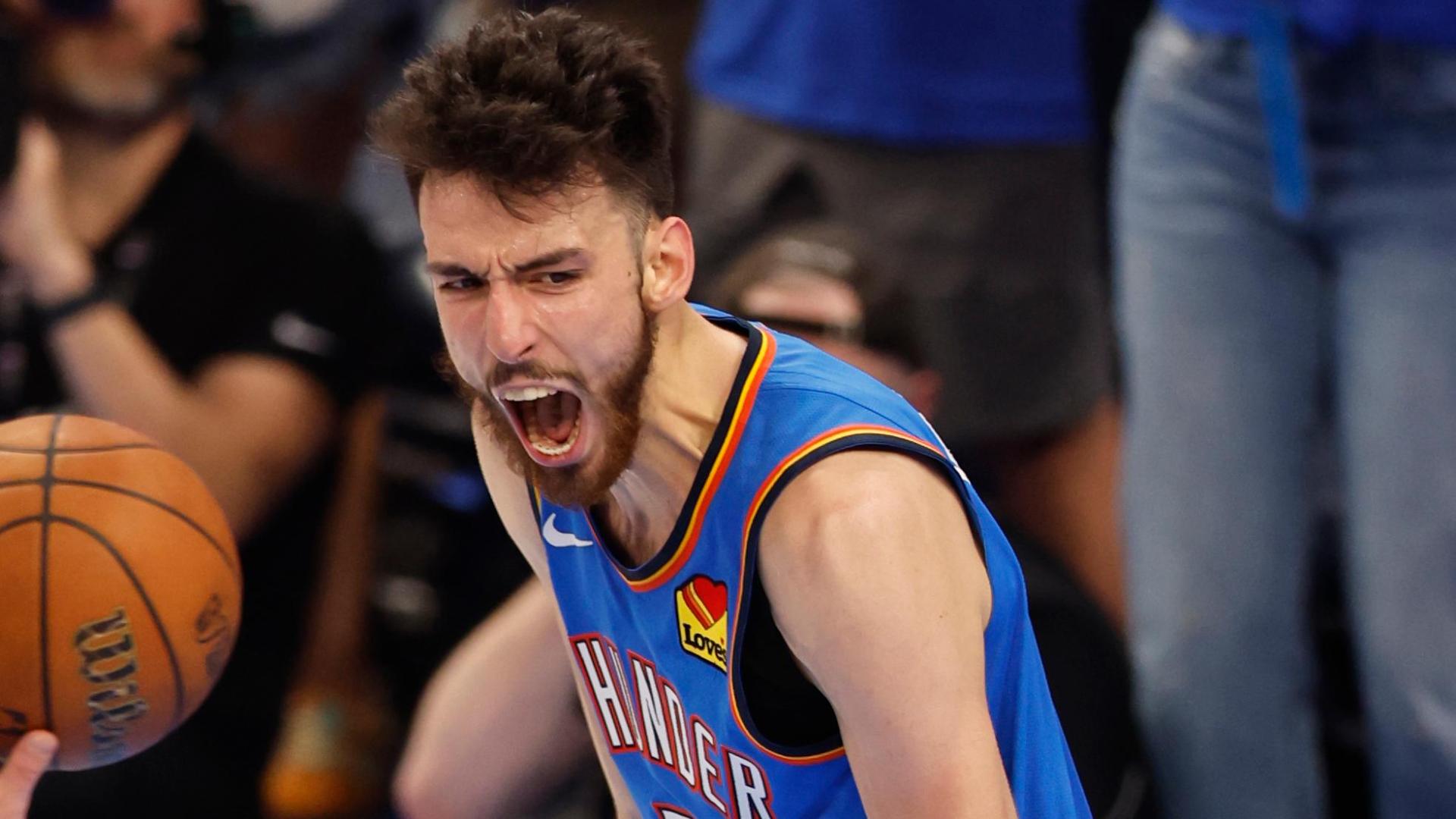 Take a look at Chet Holmgren's top plays from the NBA postseason as the Thunder agree to a fully guaranteed five-year maximum rookie contract extension.
