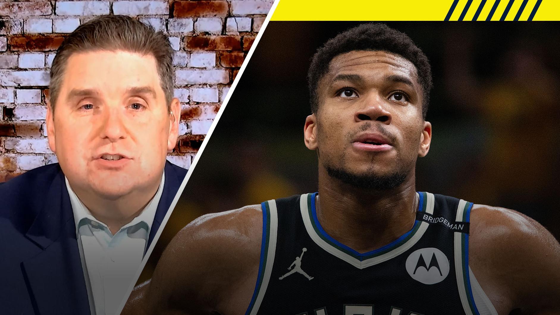 Brian Windhorst and Tim MacMahon discuss whether Giannis Antetokounmpo will stay with the Bucks.
