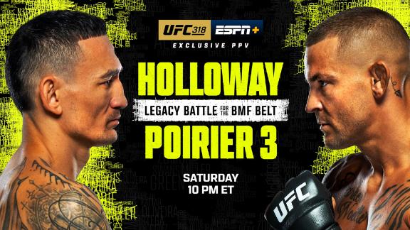UFC 318: Holloway vs. Poirier 3