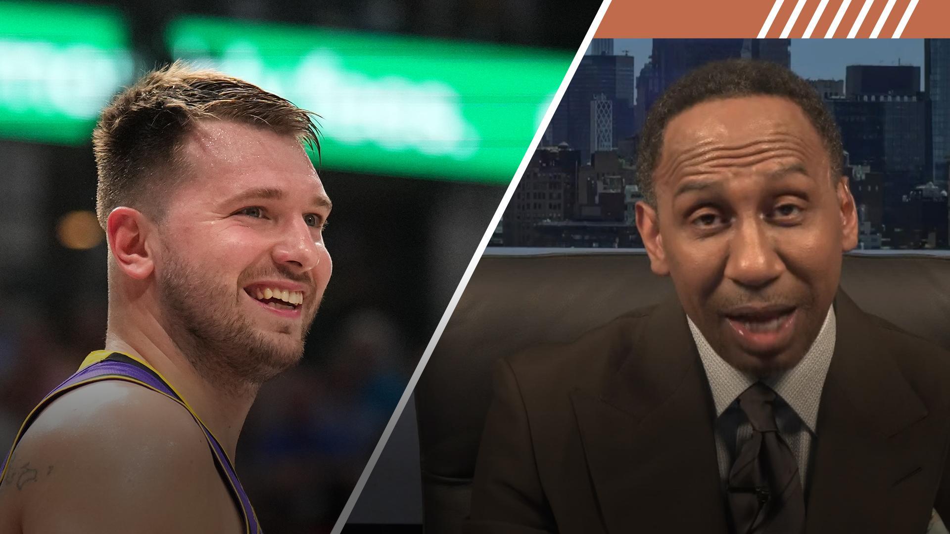 Stephen A. Smith discusses why the Lakers should be very excited to see how a slimmer Luka Doncic can perform.