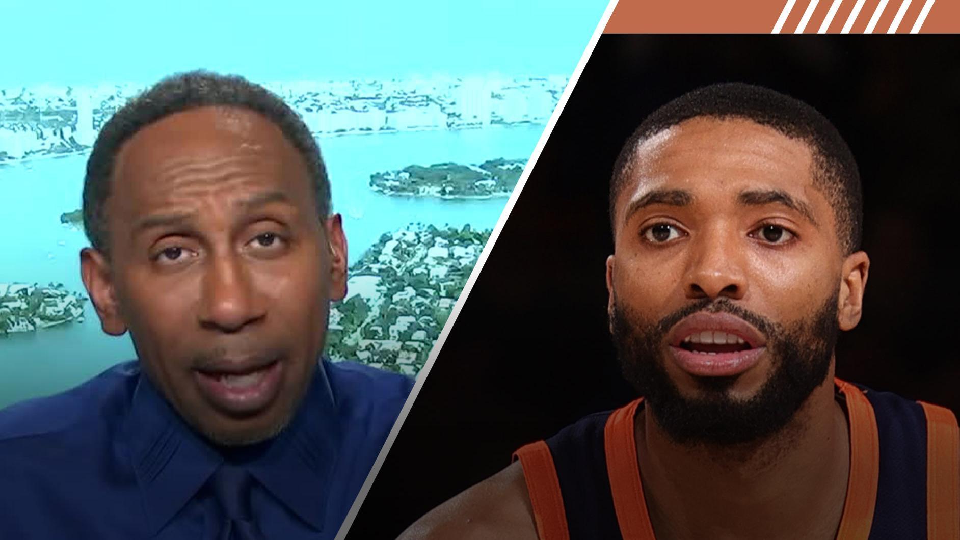 Stephen A. Smith wants to see more from Mikal Bridges next season after signing a 4-year contract extension with the Knicks.