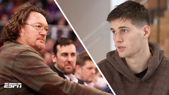 Alex Toohey talks to Olgun Uluc about the messages he received from former Sydney Kings and NBA veterans Andrew Bogut and Luc Longley after getting drafted to the Warriors.