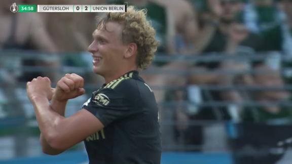Leopold Querfeld gets another set-piece goal for FC Union Berlin