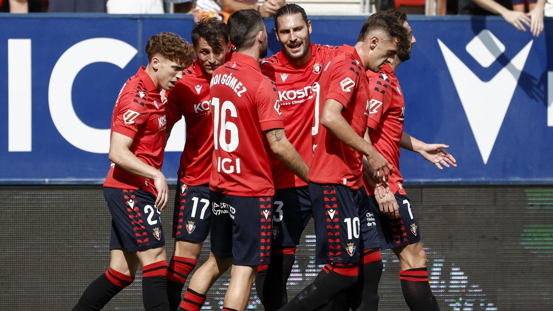 Sigue en directo el partido Osasuna - valencia desde el estadio de El Sadar