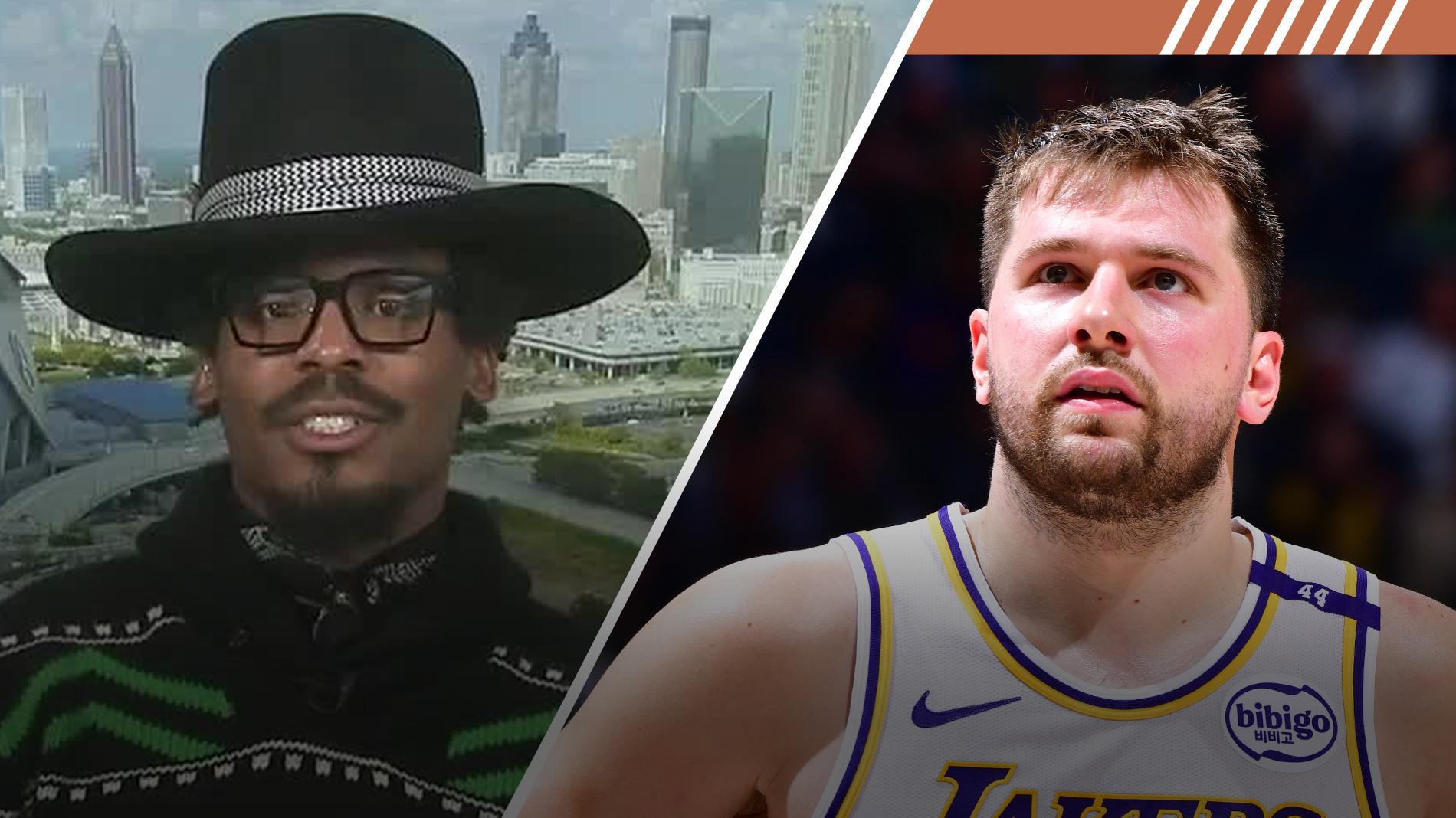 Cam Newton details why losing Luka Doncic to the Lakers was more crushing to the city of Dallas than Micah Parsons being traded to the Packers.