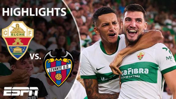 Elche 2-0 Levante, LaLiga highlights: Levante stay pointless