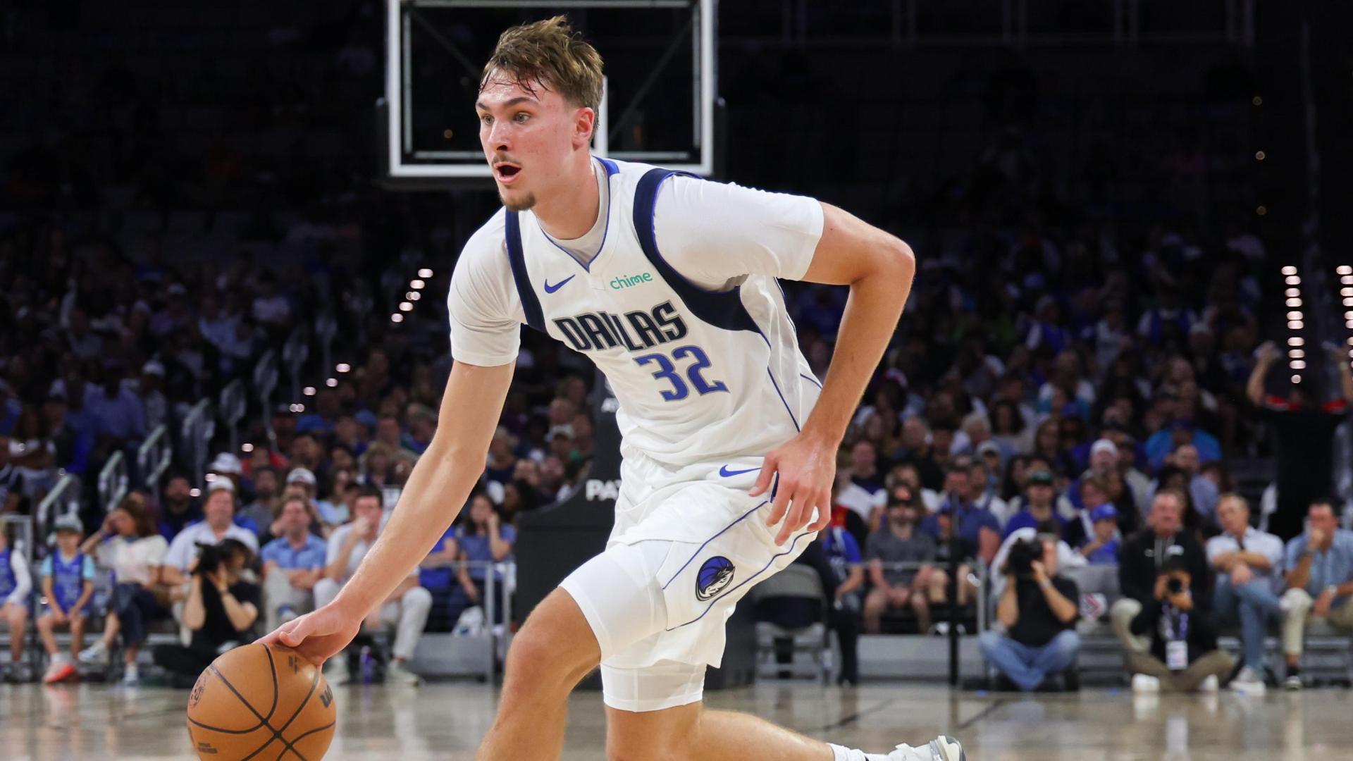 Cooper Flagg shines in preseason debut for Mavs