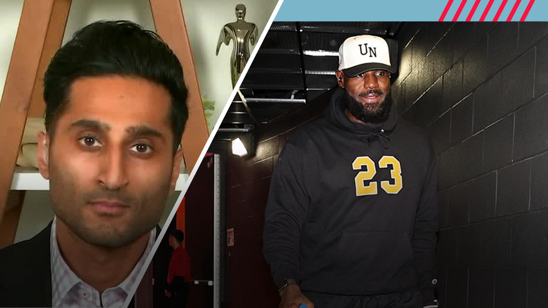 Shams Charania reports on the timetable for LeBron James to return for the Lakers.