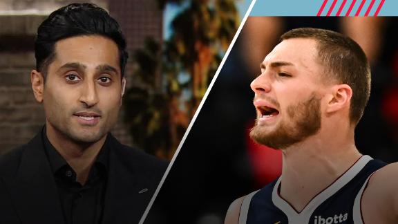 Shams Charania joins "NBA Today" and discusses Christian Braun's rookie contract extension with the Denver Nuggets.