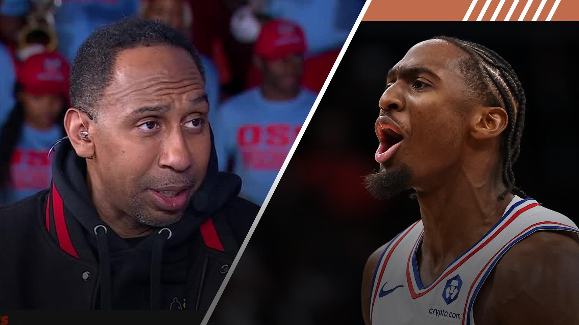 Stephen A. Smith argues that the 76ers could contend for an NBA title with Tyrese Maxey, VJ Edgecombe, and a healthy Joel Embiid.