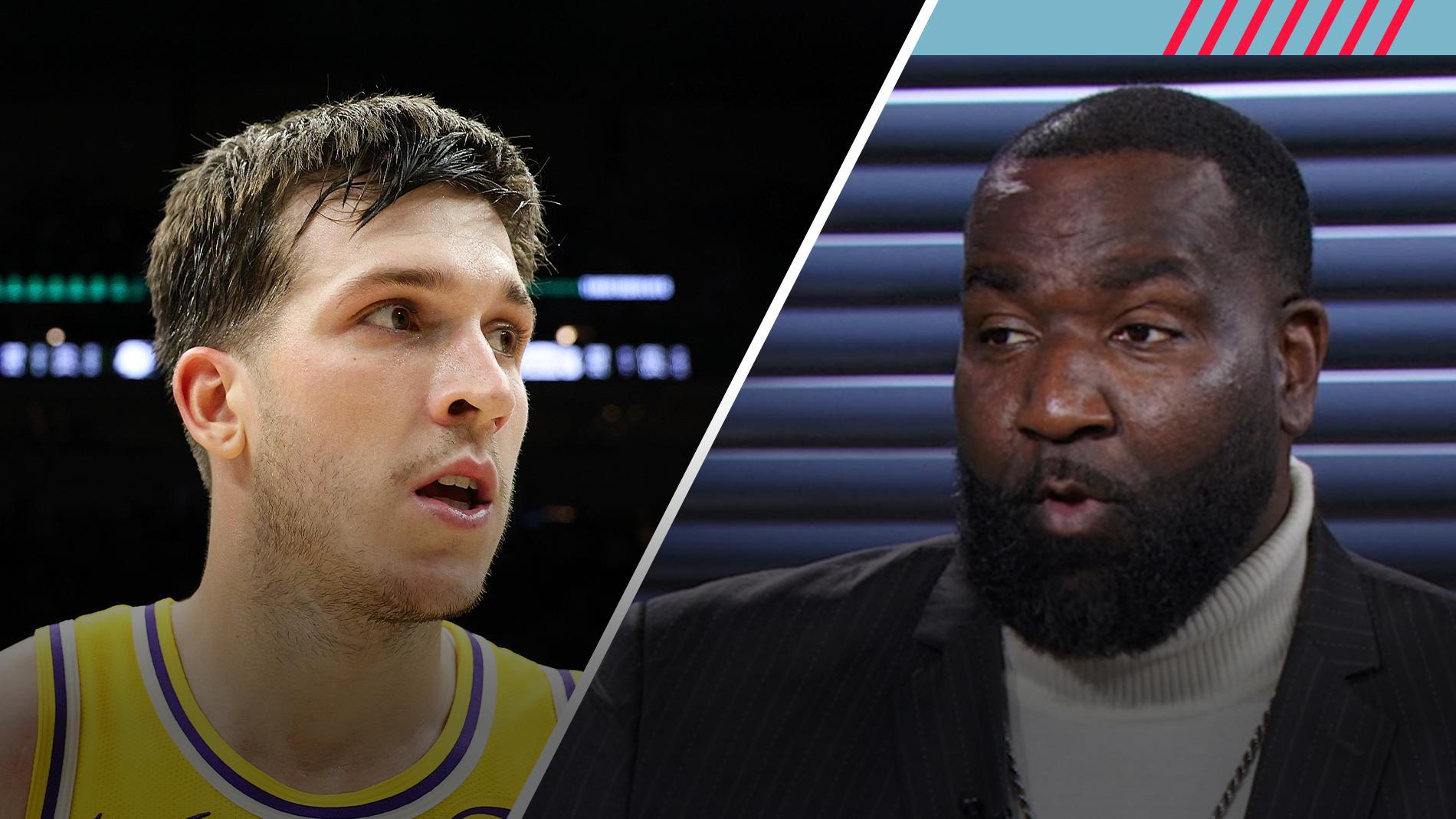 Kendrick Perkins gives high praise to Austin Reaves after a hot start to the season.