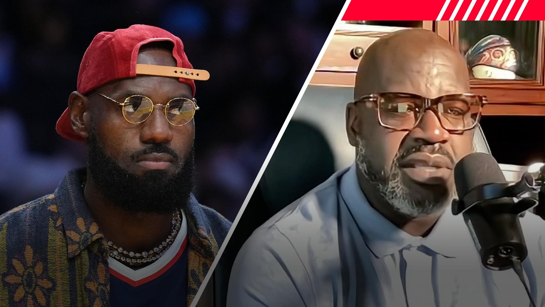 Shaquille O'Neal joins "The Rich Eisen Show" to discuss whether or not LeBron James and the Lakers can make the playoffs this season.