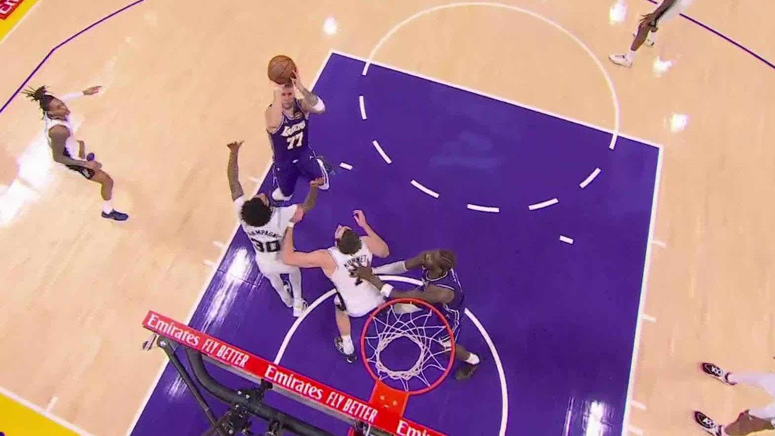 NBA: Los Angeles Lakers vs San Antonio Spurs