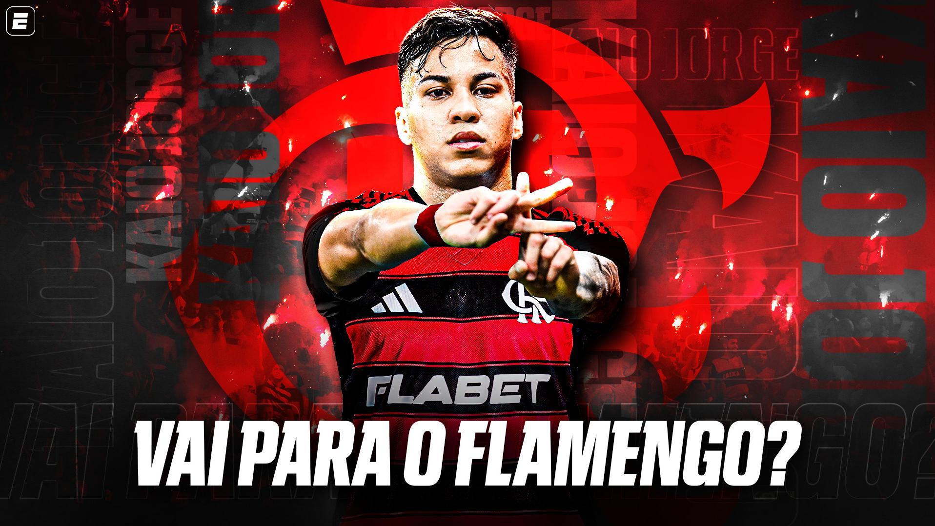 Flamengo procura Kaio Jorge e topa pagar até R$ 196 milhões para o