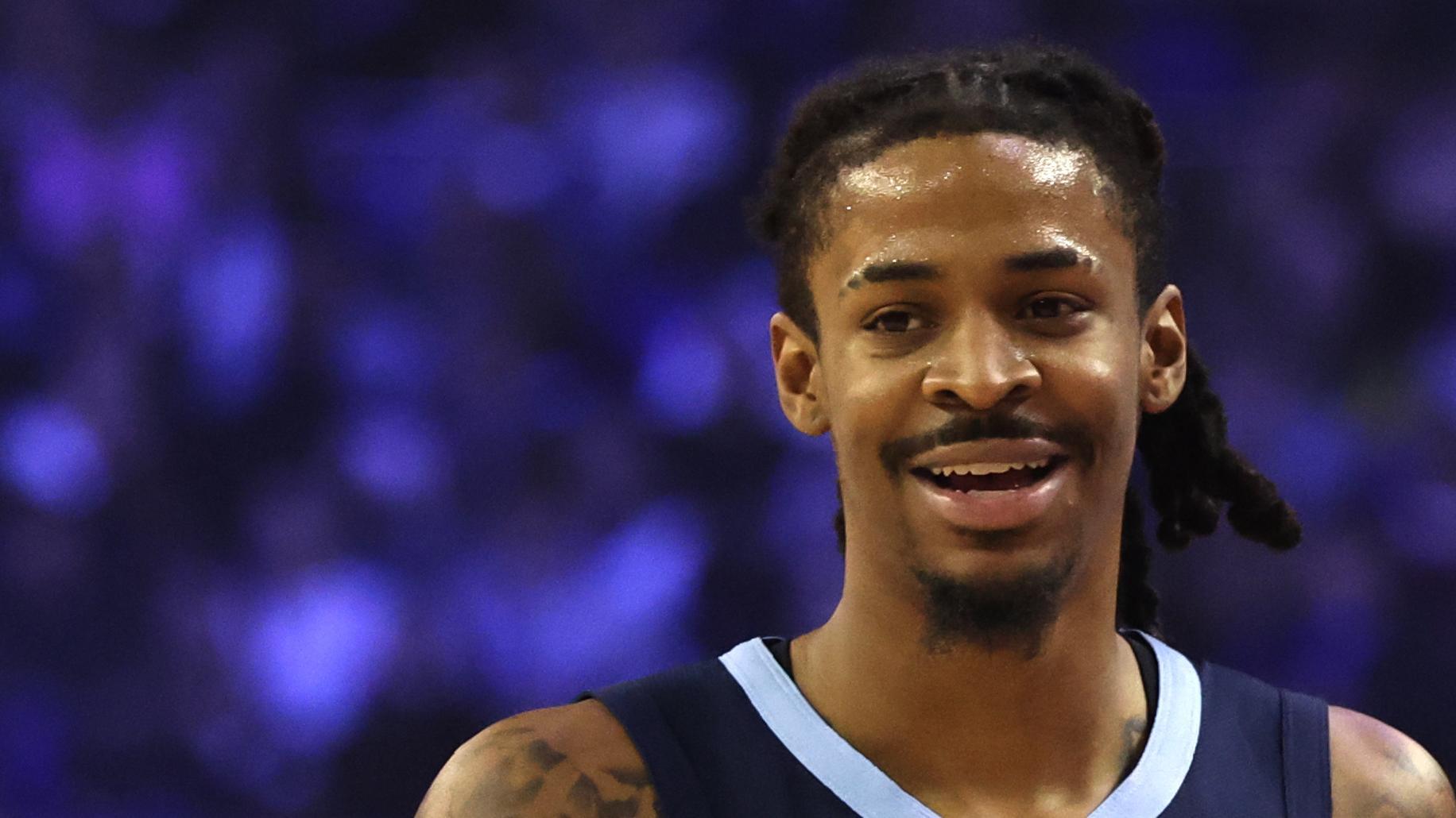 Ja Morant finishes the London game against the Magic with 24 points and 13 assists. 