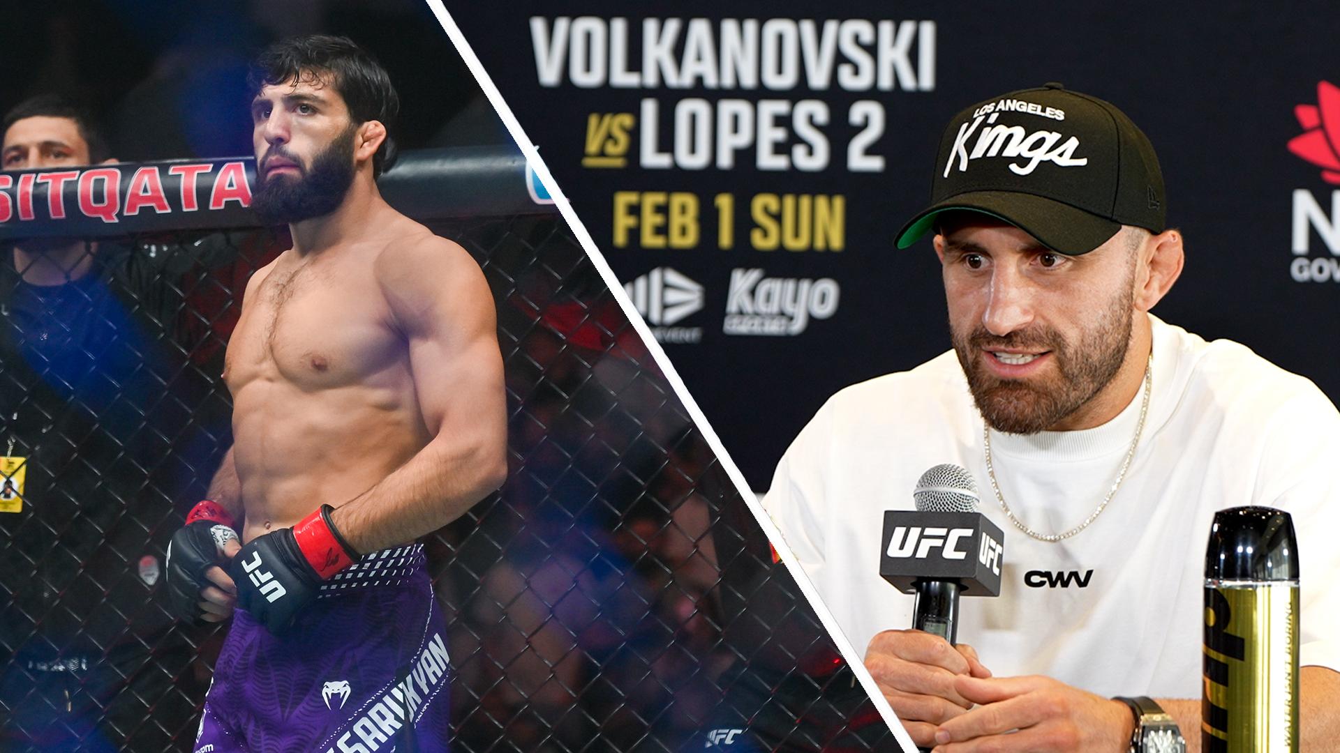 Volkanovski interested in Tsarukyan fight