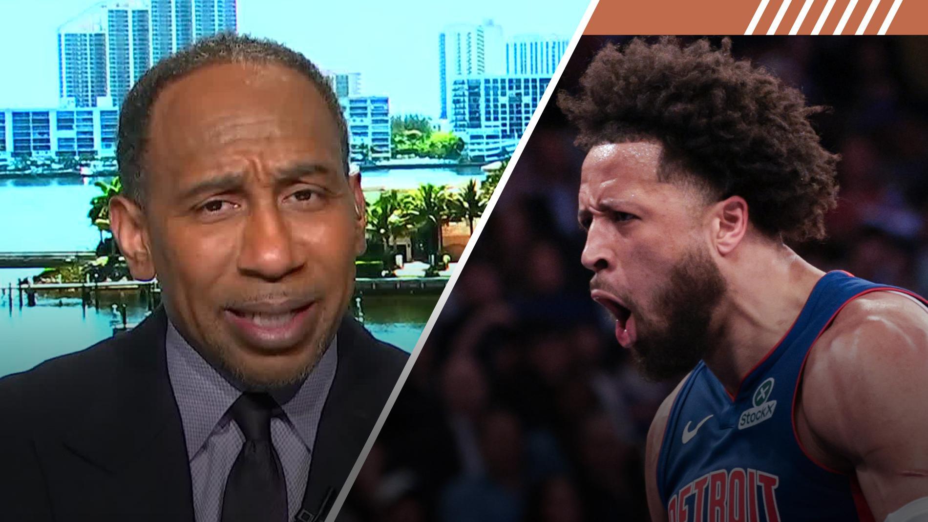 Stephen A.: Cade Cunningham owns the Knicks 'this season'