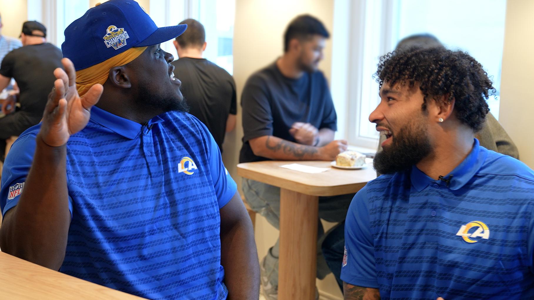 Did Rams know Stafford was coming back before MVP speech?