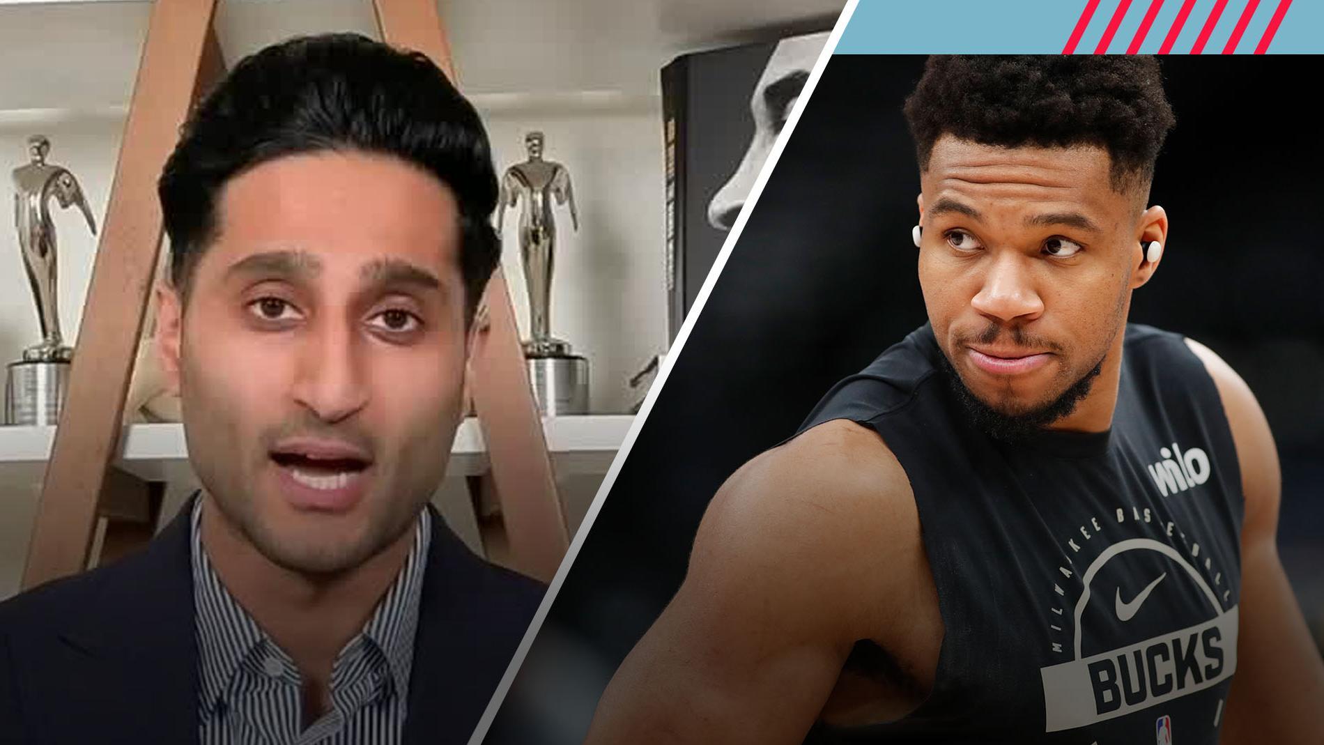 Shams Charania explains how the NBA Players Association is supporting Giannis Antetokounmpo despite the Bucks' wishes to shut him down the rest of the season.