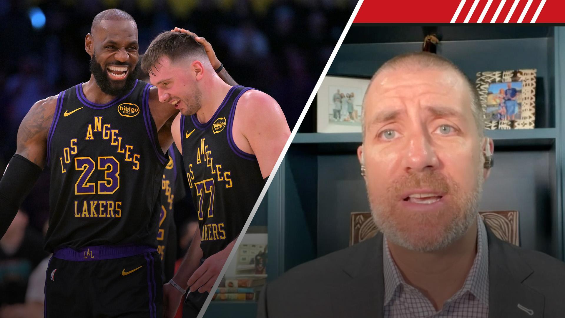 Tim MacMahon breaks down what Luka Doncic's and Austin Reaves' injuries mean for the Lakers heading into the NBA playoffs. 
