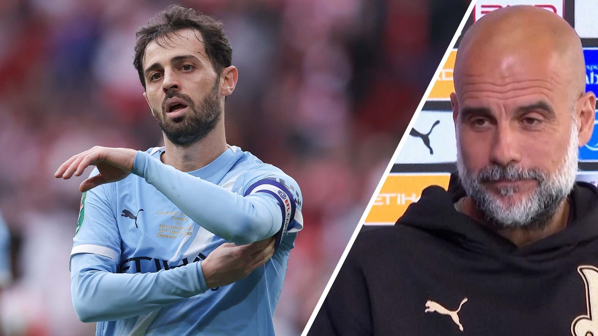 Bernardo Silva : Guardiola ne sait pas s'il restera à Man City