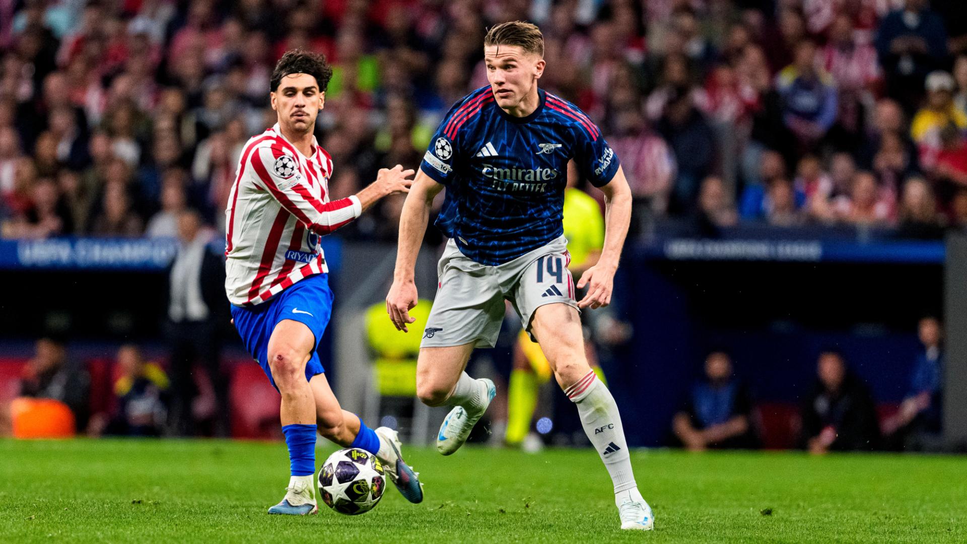 Atlético-Arsenal: Empate 1-1 tenso en ida de semifinal, los mercados se mueven