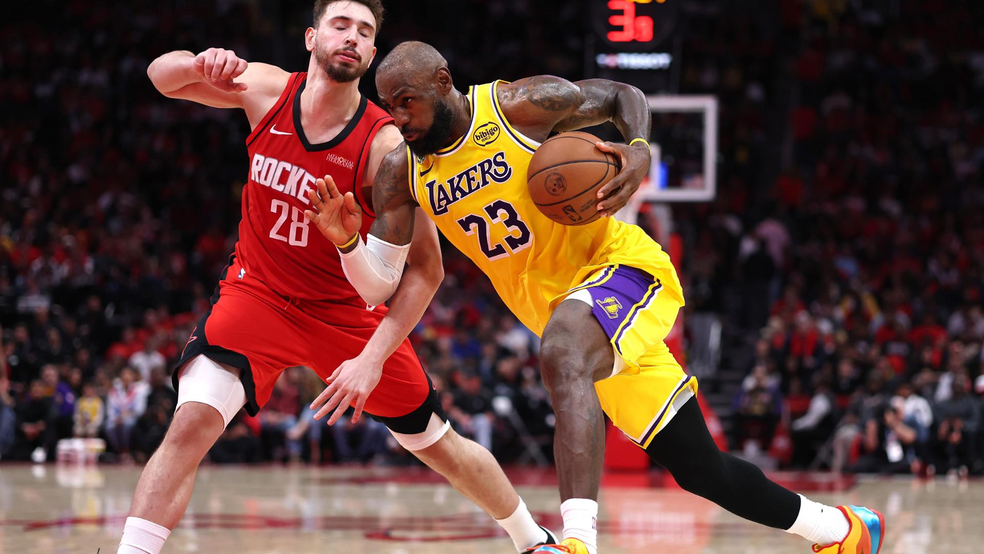 Lakers' ruthless 27-3 surge buries Rockets 98-78 in Game 6, sets up ...