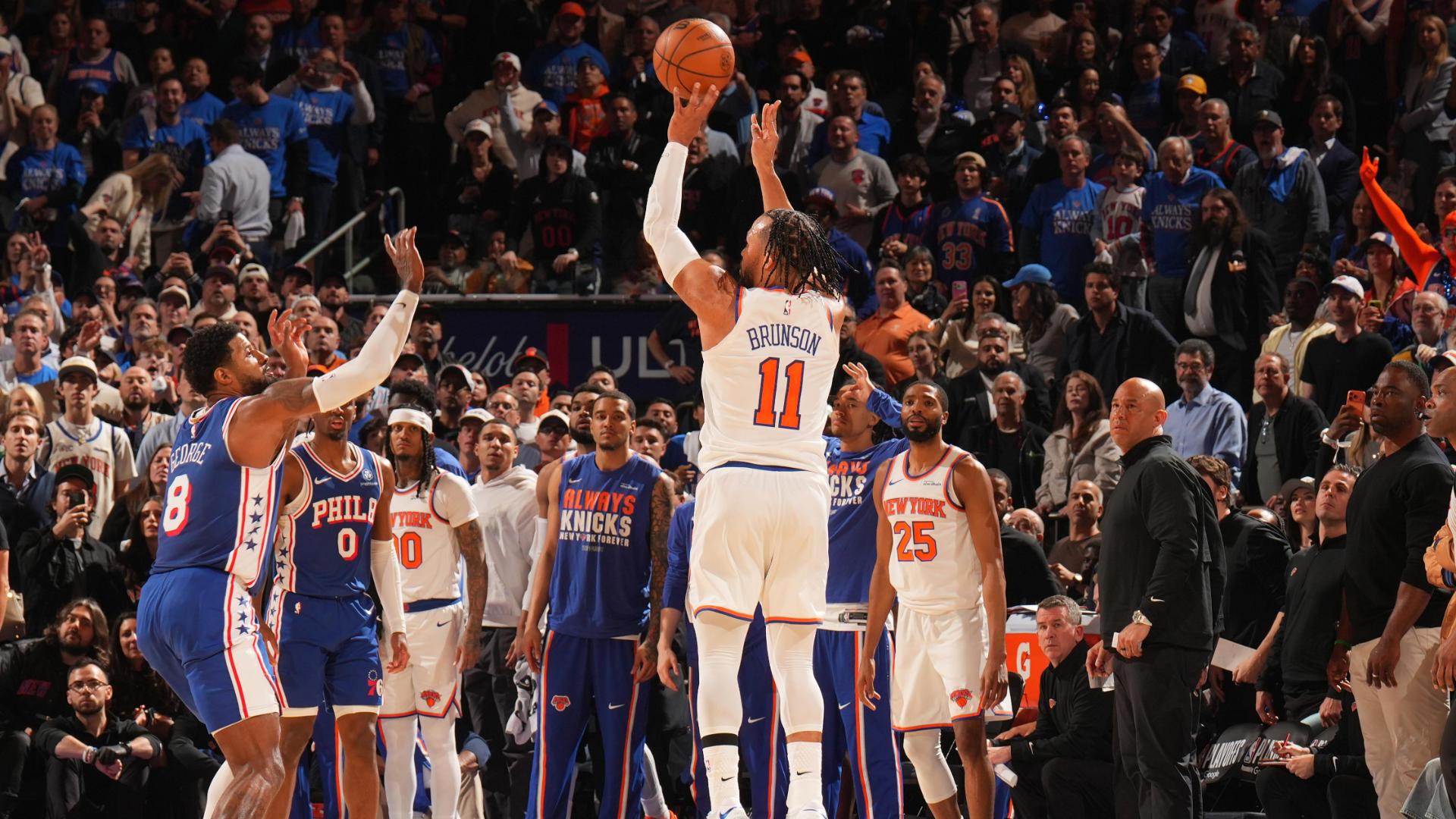 NBA: New York Knicks vs Philadelphia 76ers