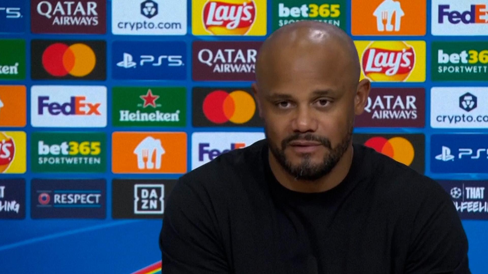 Kompany: 'Don't believe the drama' after Bayern's loss to PSG