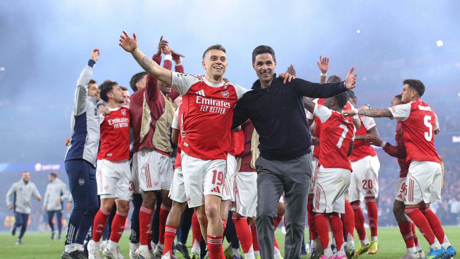 Arsenal en final de Champions League: Arteta desestima críticas sobre celebraciones
