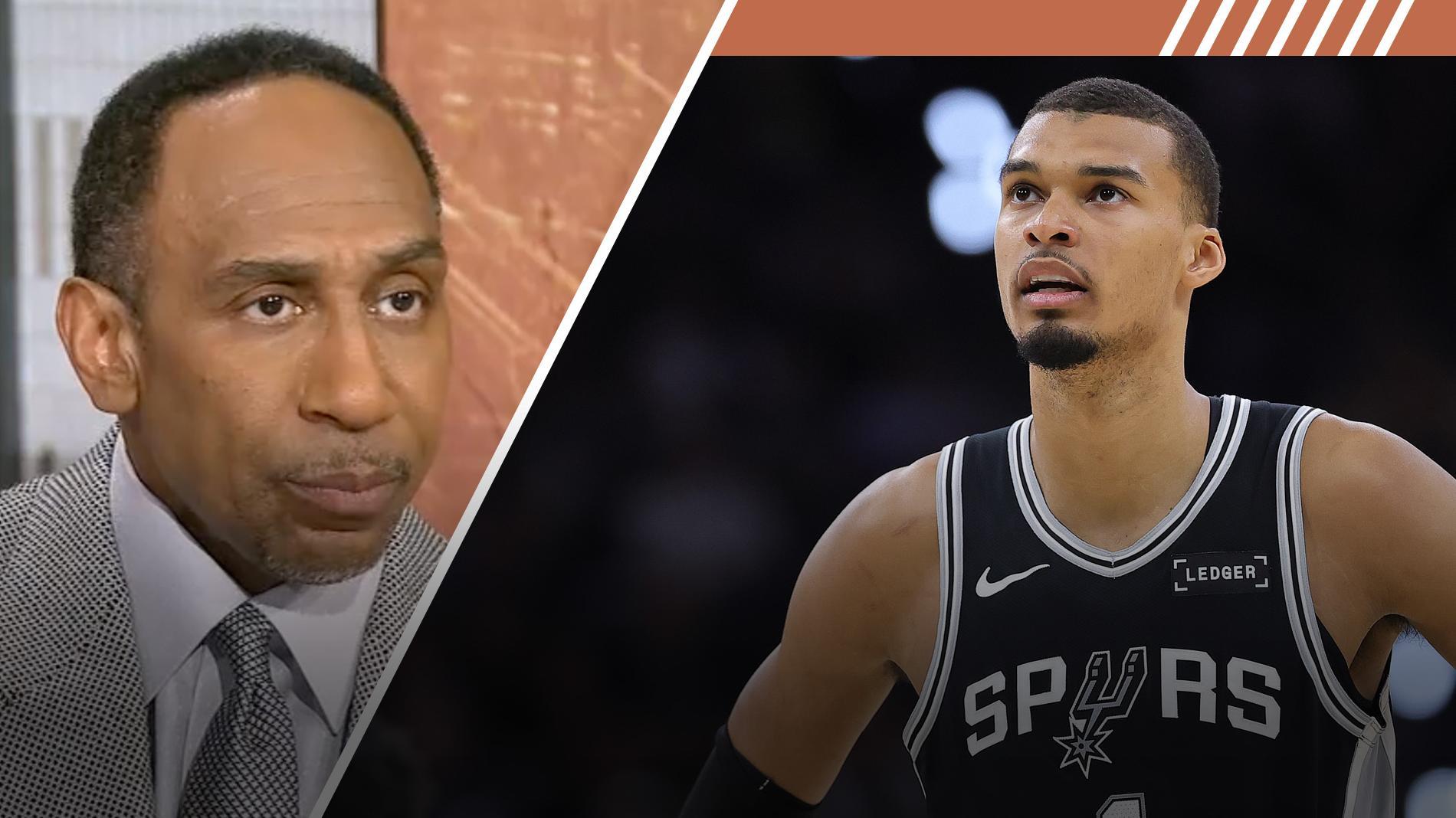 Stephen A.: Wemby is the future of the NBA, not going anywhere