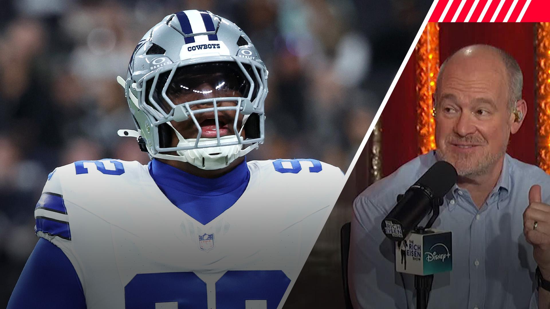 Rich Eisen sorprende con los Cowboys en el top 5 de su ranking