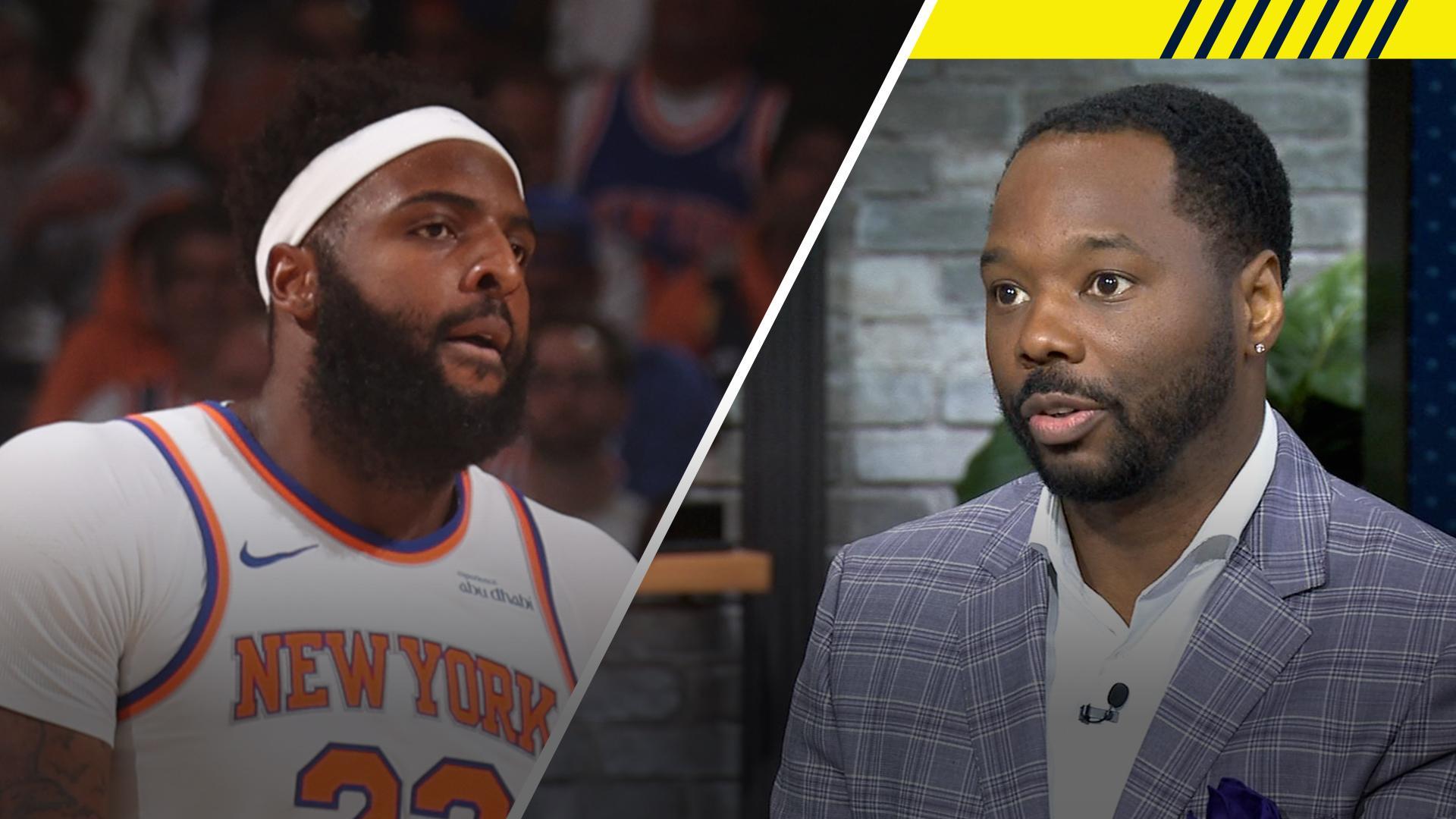 Will Mitchell Robinson be limited in the NBA Finals?