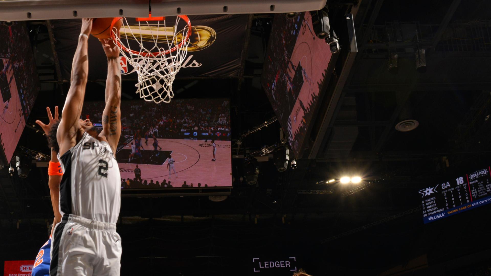NBA: San Antonio Spurs vs New York Knicks