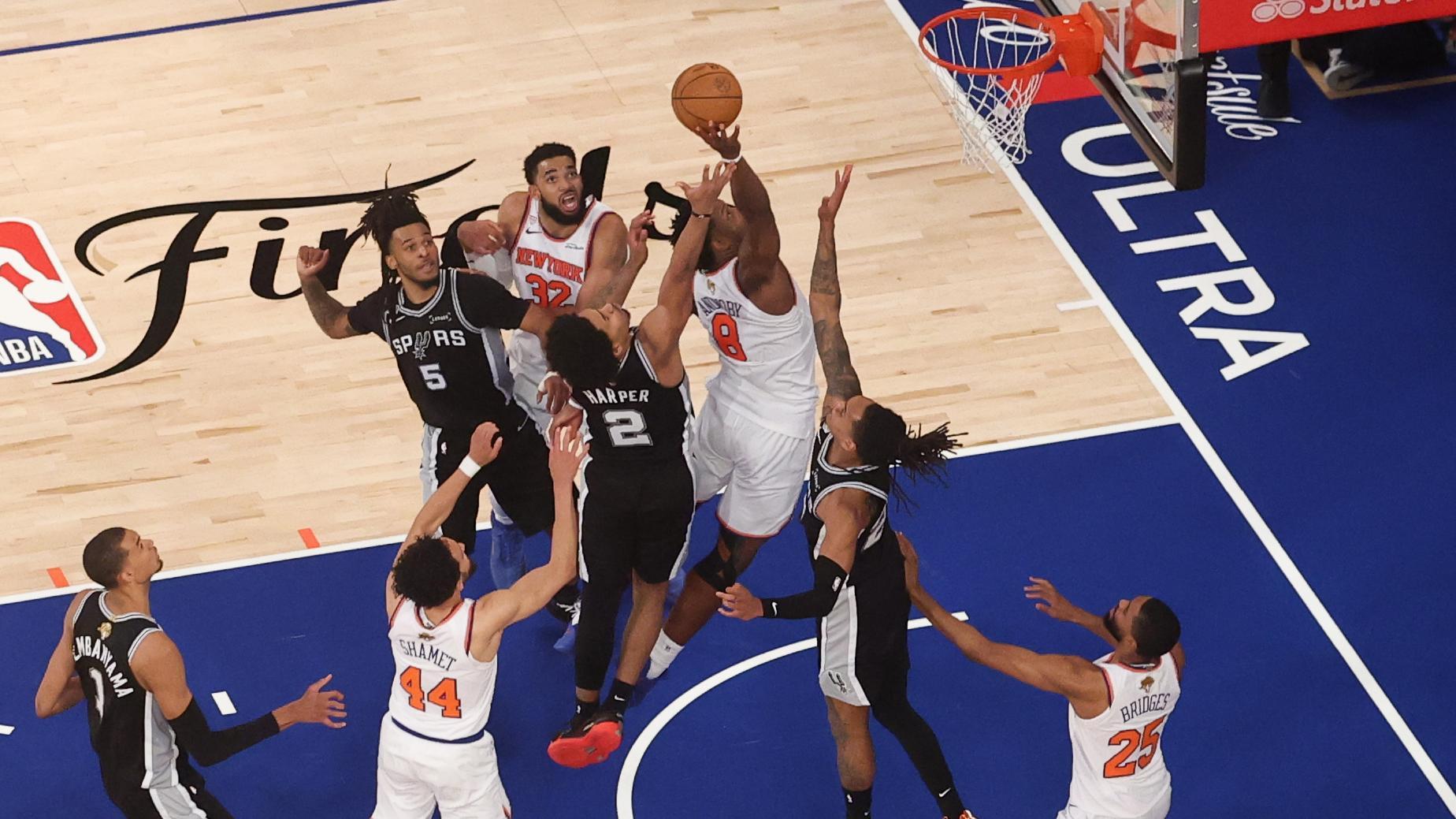 Knicks 107-106 Spurs (Jun 10, 2026) Game Recap - ESPN