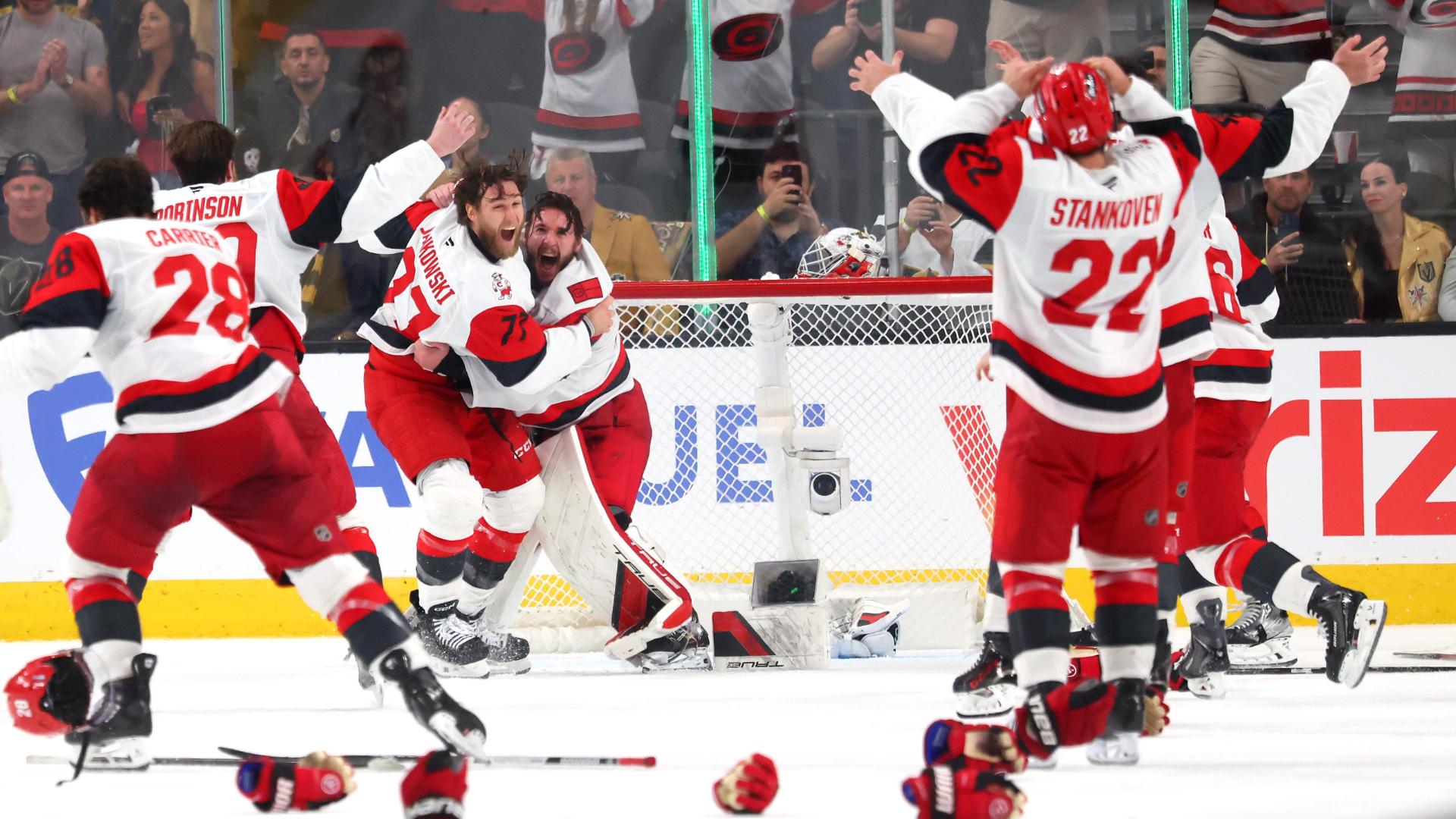 Hurricanes shut out Golden Knights to win second Stanley Cup