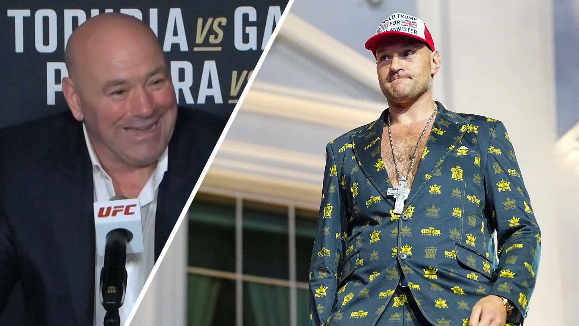 Dana White teases Tyson Fury announcement after UFC Freedom 250