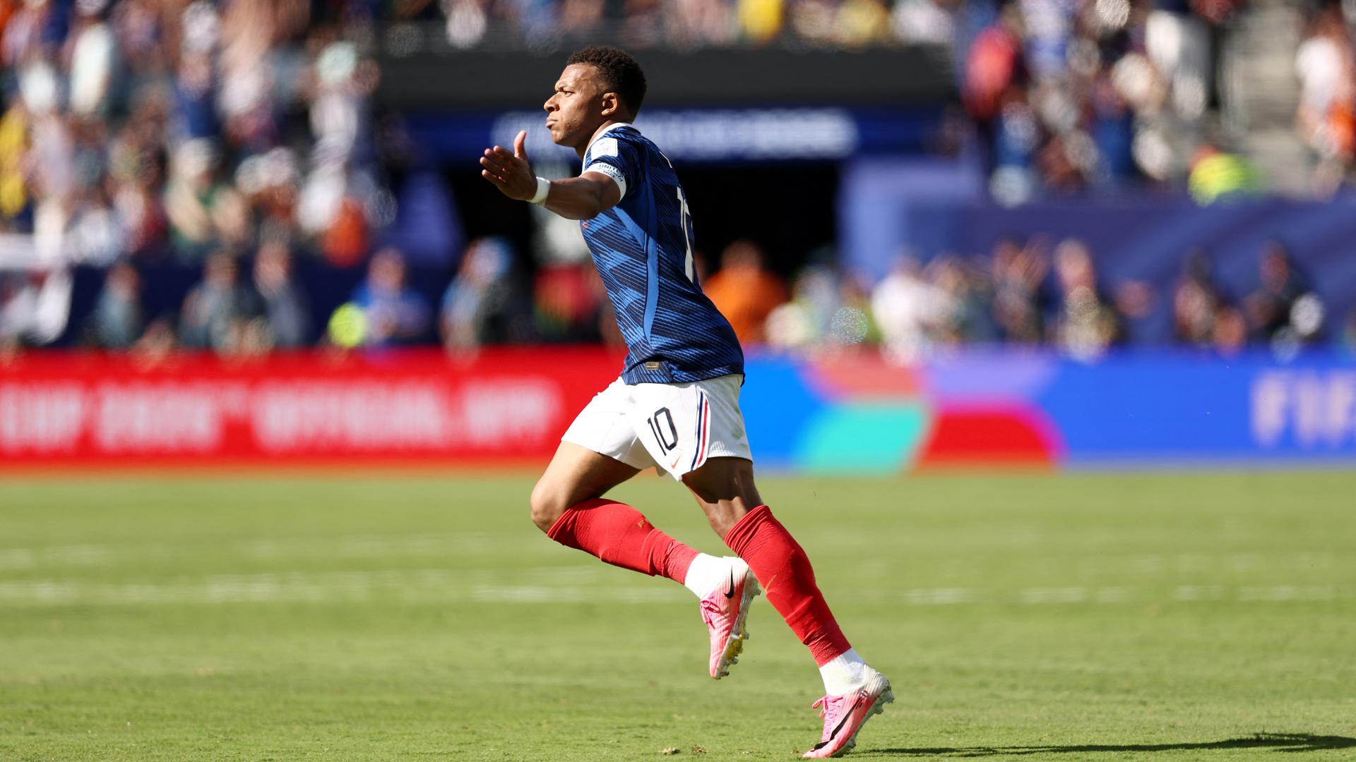 Mbappé double leads France to opening game win