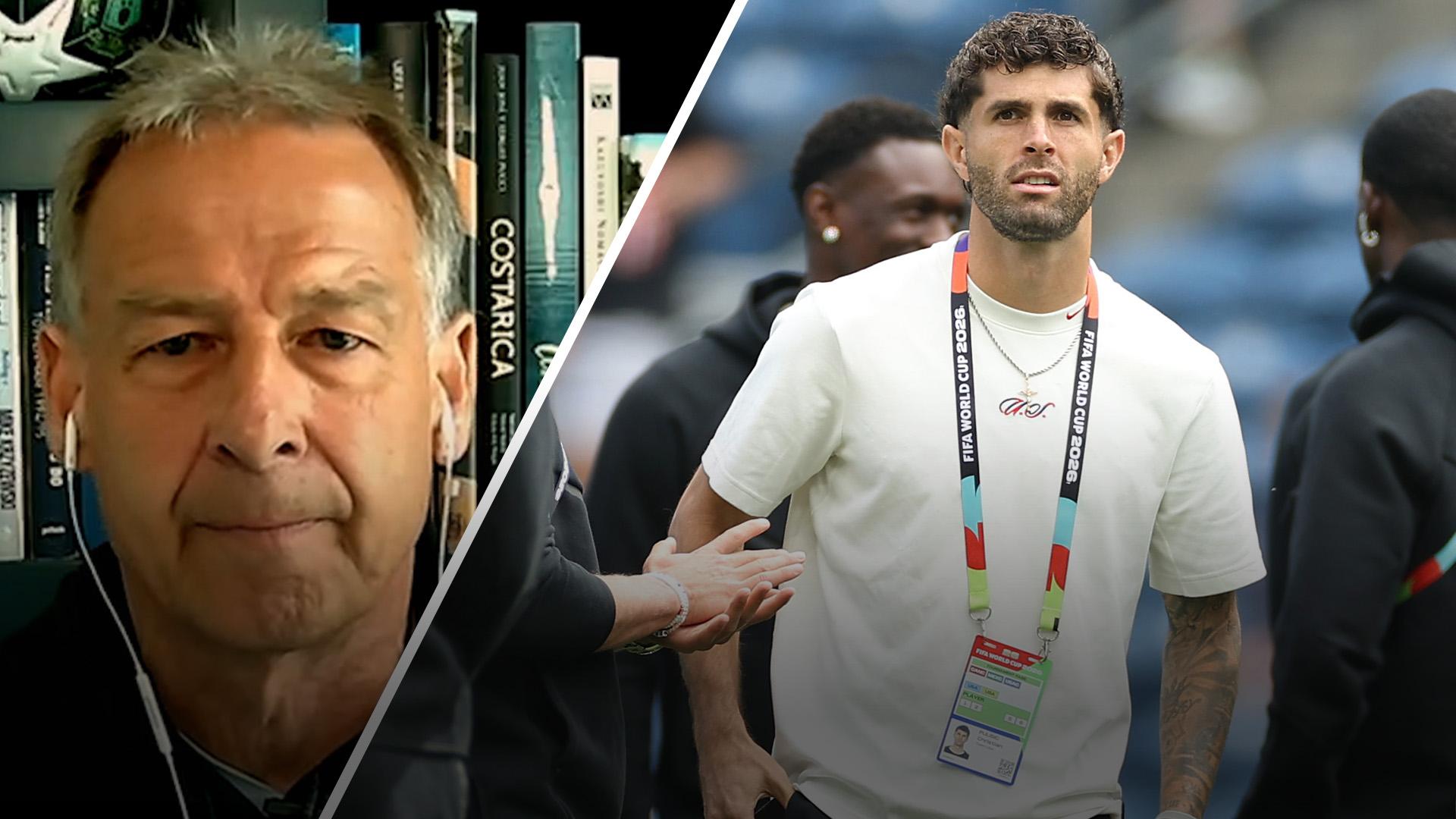 Klinsmann: Right call to save Pulisic