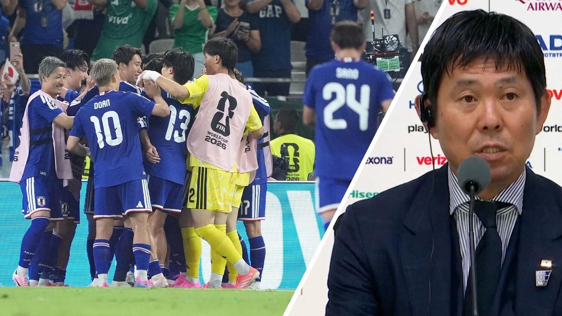 Hajime Moriyasu: Our 4-0 victory vs. Tunisia was memorable