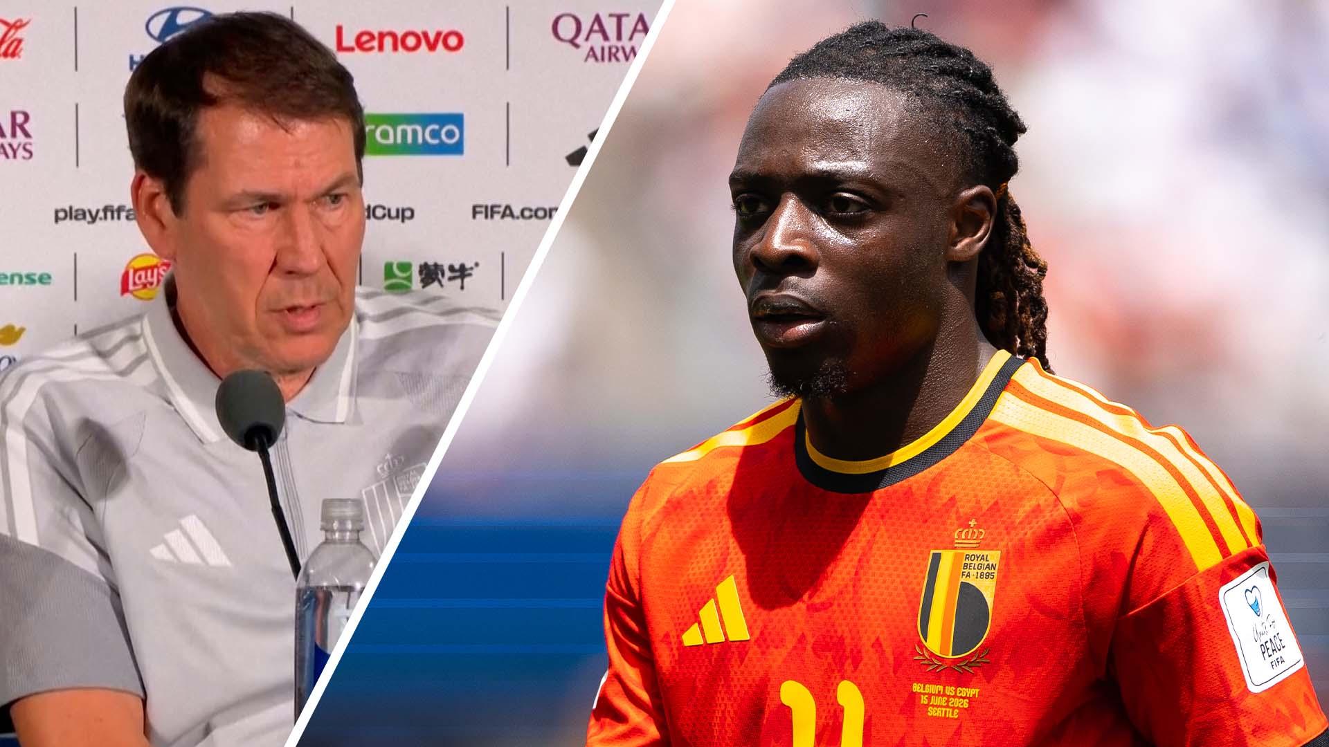 Garcia: Belgium will be fine without Jeremy Doku