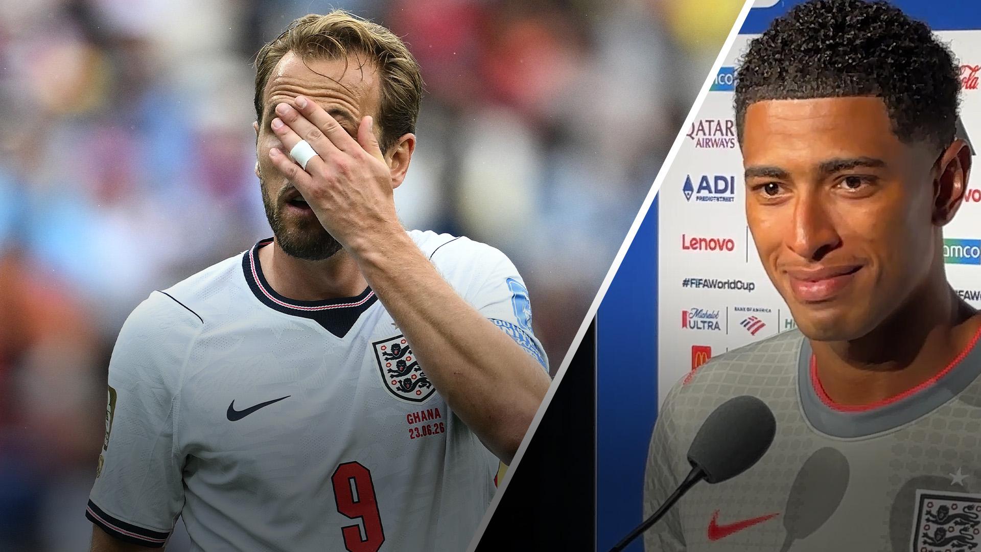 Bellingham: England's draw with Ghana 'not the end of the world'