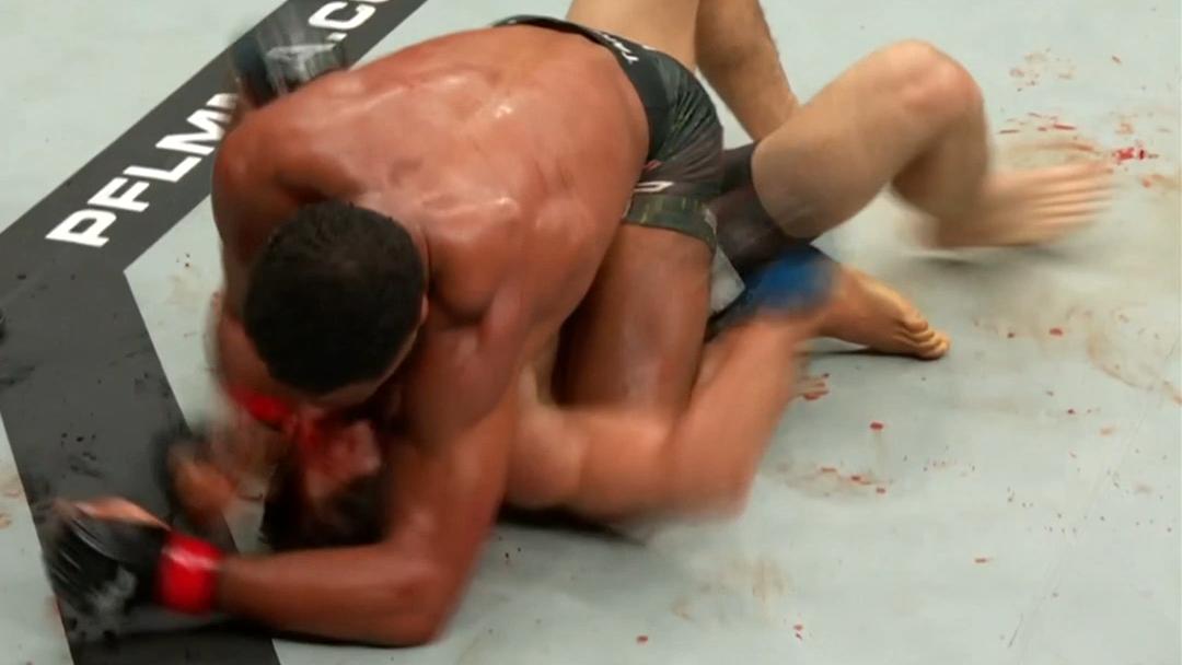 AJ McKee dominates Salamat Isbulaev in PFL main event