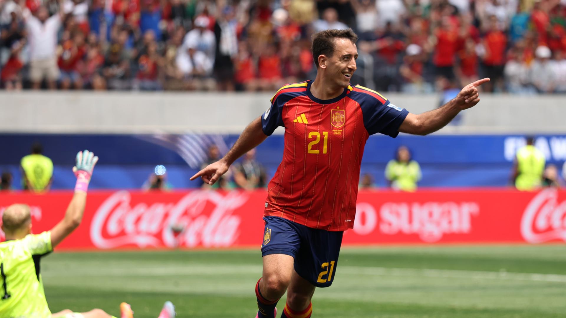 Oyarzabal's brace leads Spain past Austria, into Round of 16