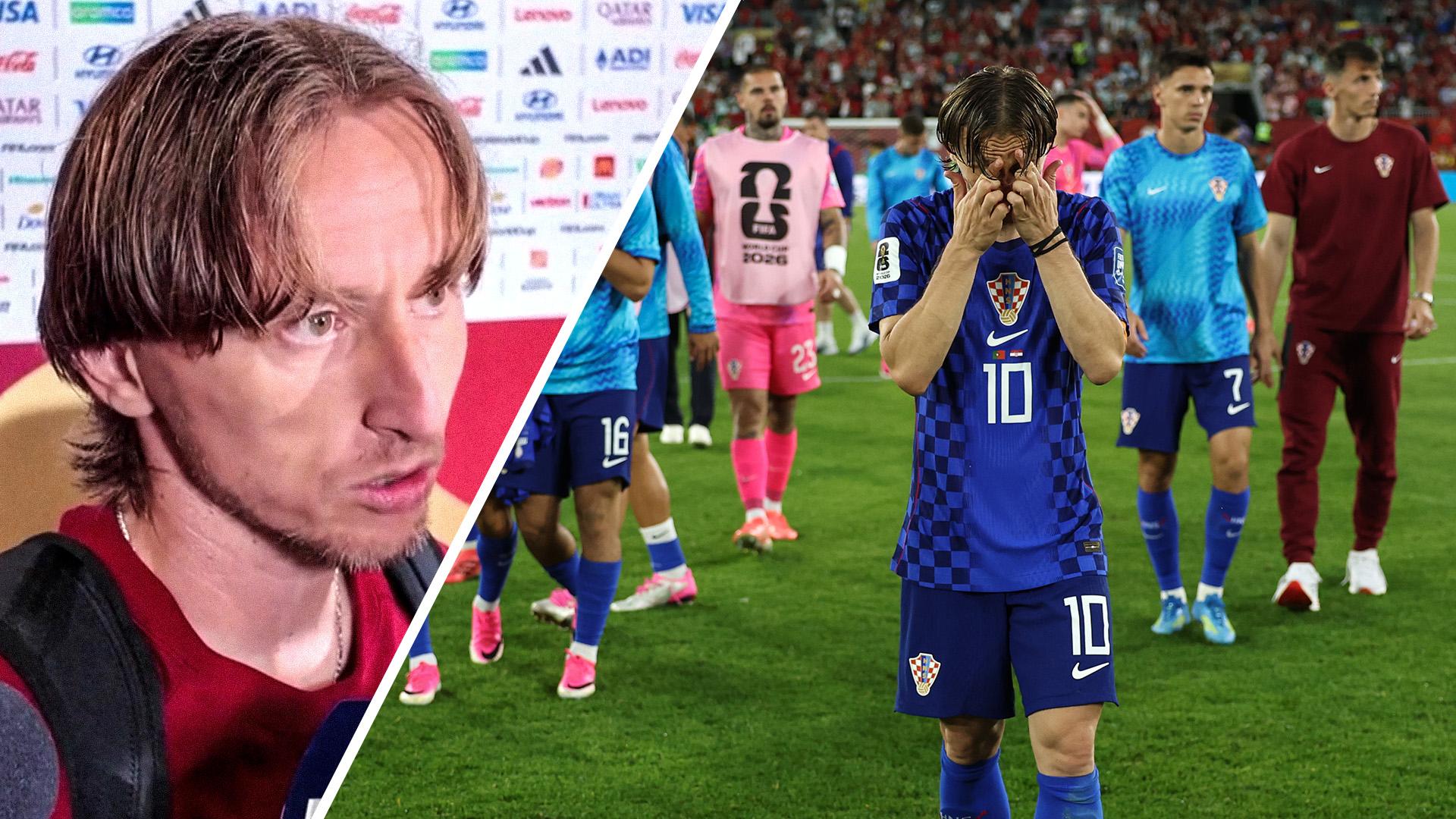 Modrić: Croatia gave everything, but it wasn't meant to be