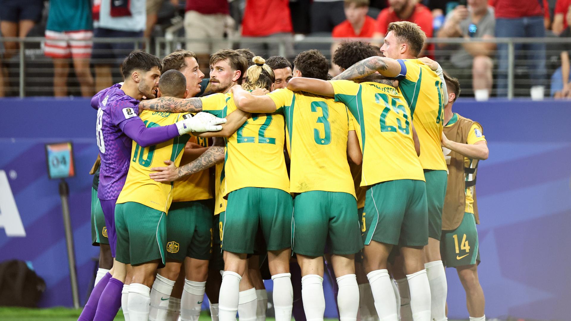 Australia force an own goal after Aiden O'Neill's set piece saw Mohamed Hany head it into the back of his own net to even up the score in Dallas.