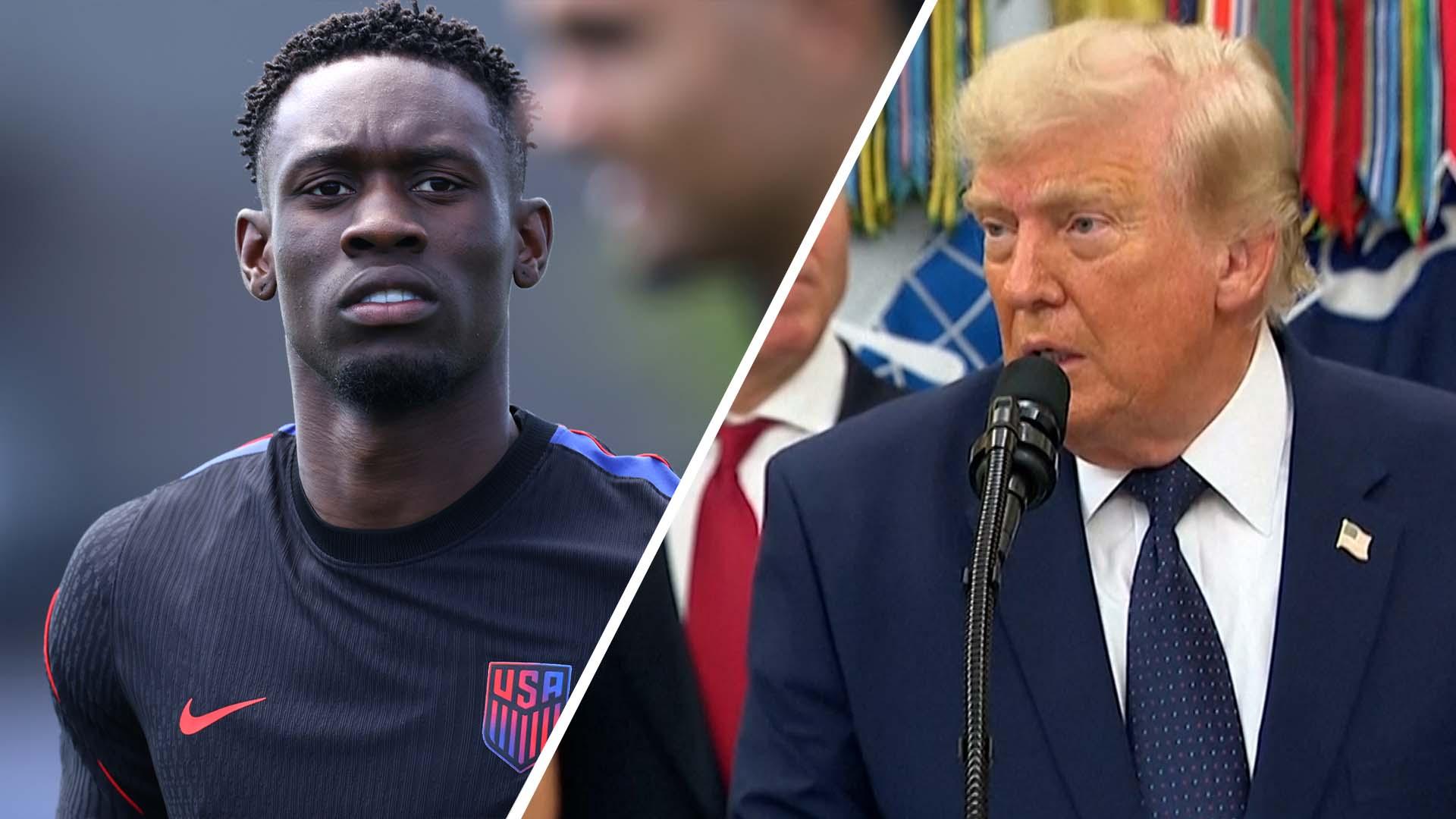 Trump: I asked FIFA to review Balogun red card